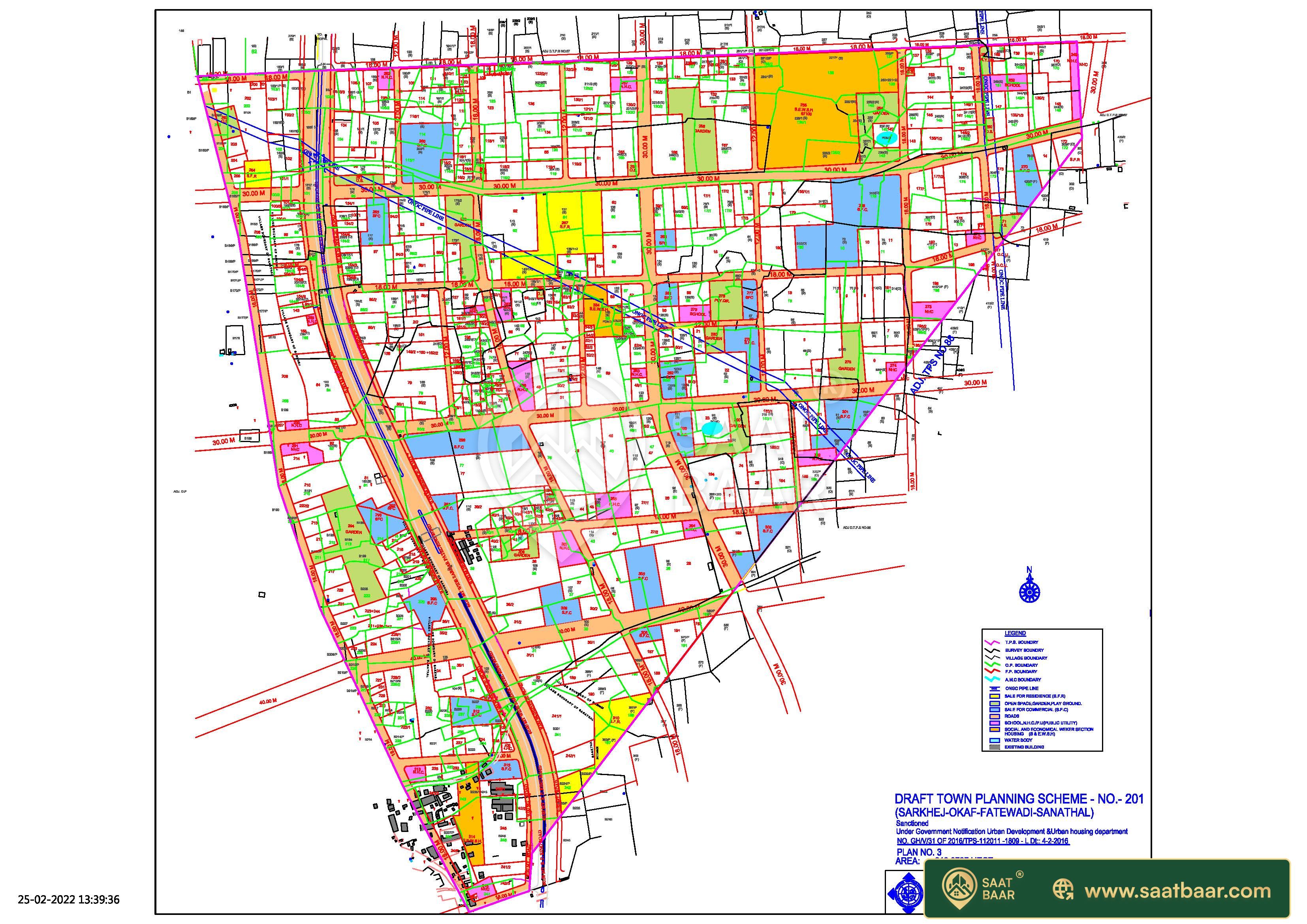 DP 201 Sarkhej - Okaf - Fatewadi - Sanathal