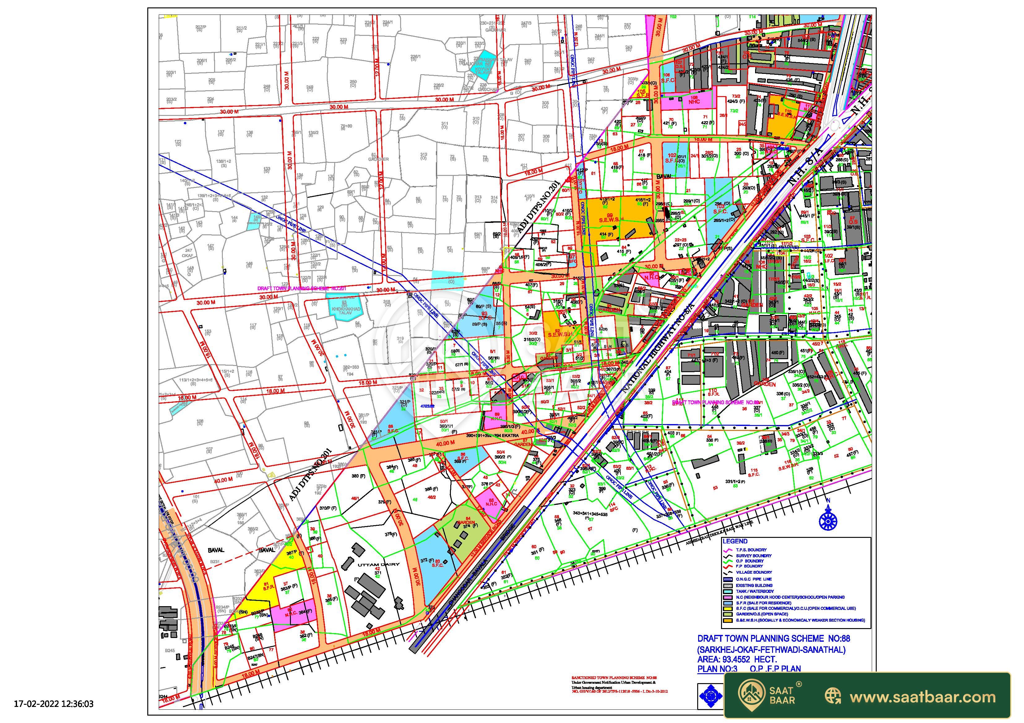 DP 88 Sarkhej - Okaf - Fethwadi - Sanathal