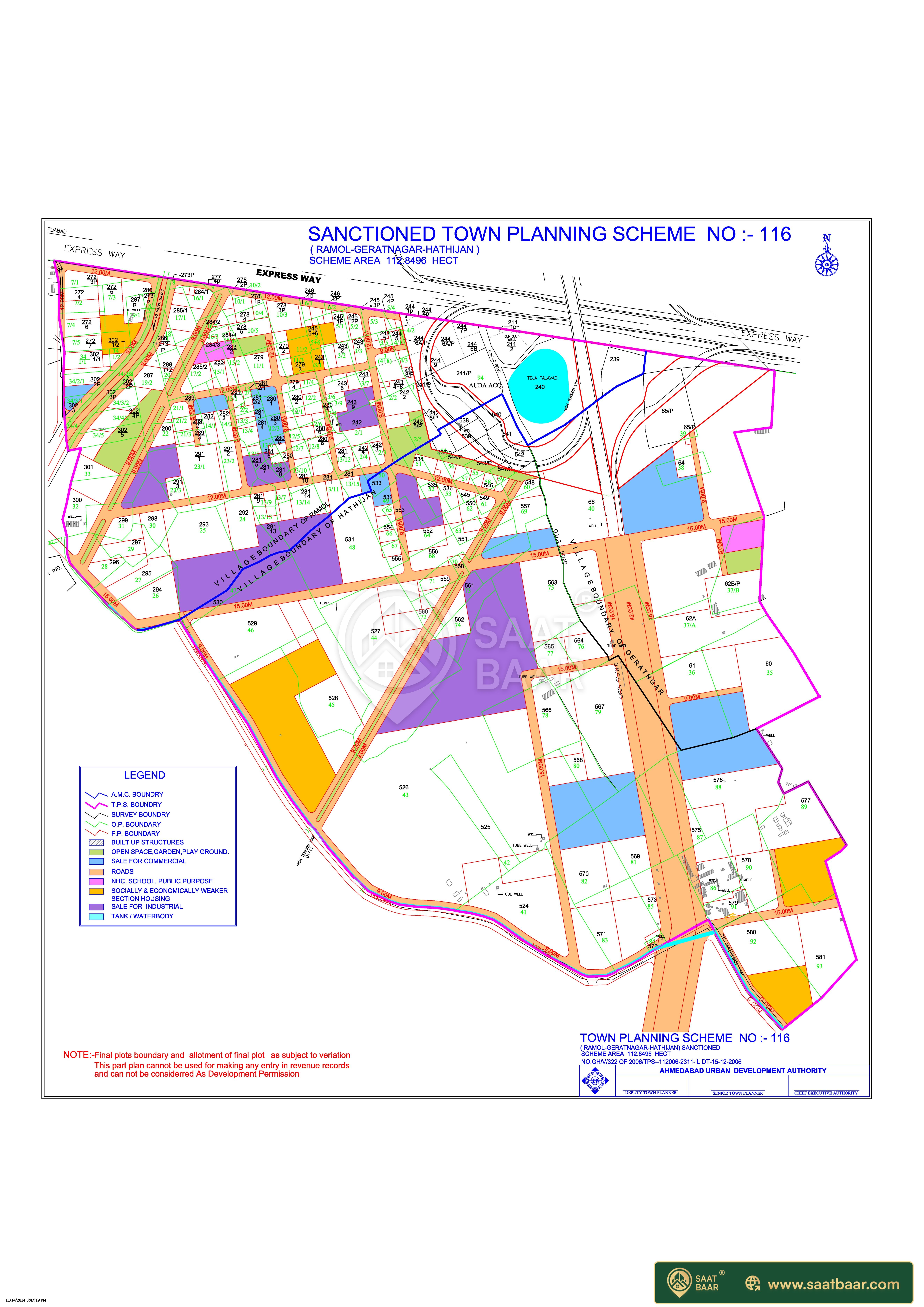 TP 116 Ramol - GeratNagar - Hathijan