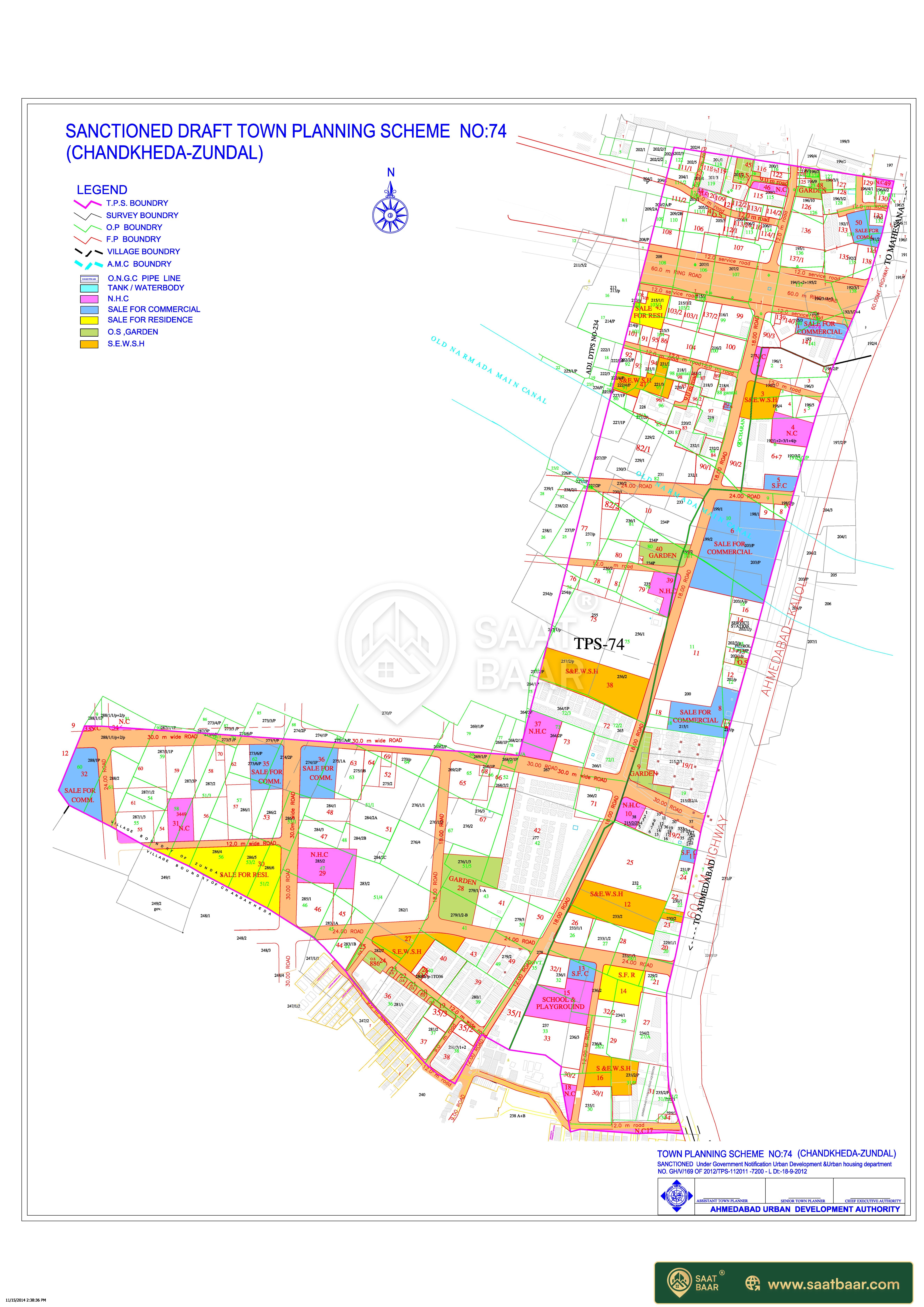 TP 74 Chandkheda Zundal
